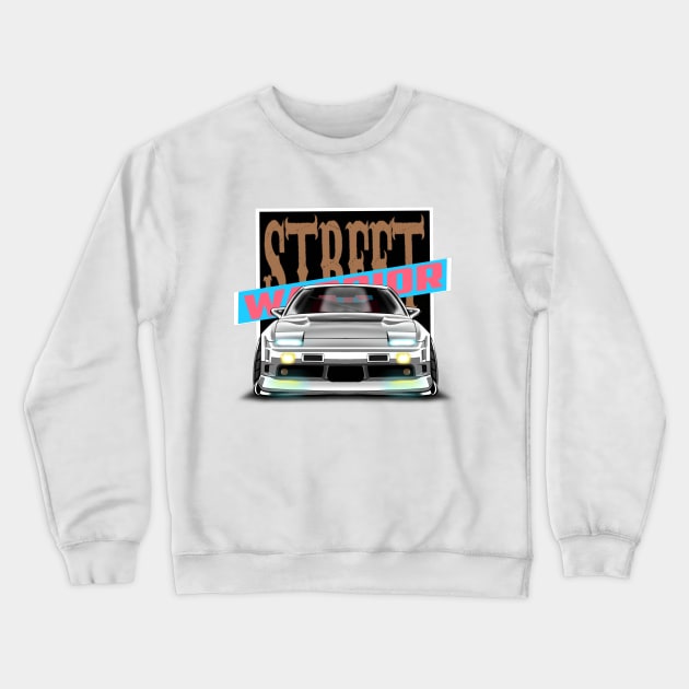 street warrior 240sx Crewneck Sweatshirt by naquash